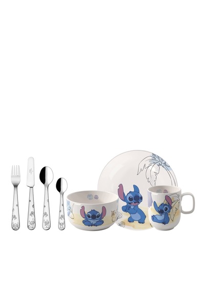 like. by Villeroy & Boch Set de veselă și tacâmuri pentru copii 7 piese. Stit...