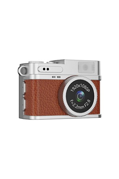 MPIA Mini Retro Dijital Kamera 1080P HD Fotoğraf Makinesi 170° Geniş Açı IPS Ekran Type-C Taşınabilir