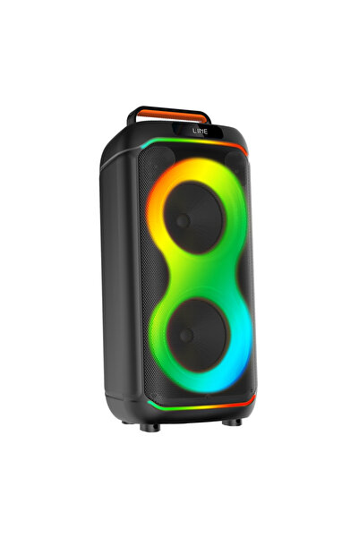 Başkenttekno GD-2823 Dijital LED Göstergeli FM Radyolu Mikrofonlu RGB TWS Çif...