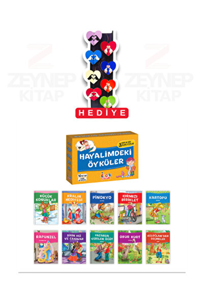 Nesil Çocuk Yayınları 3.Sınıf Hayalimdeki Öyküler 10 Kitap Set +Soru Kitapçığ...