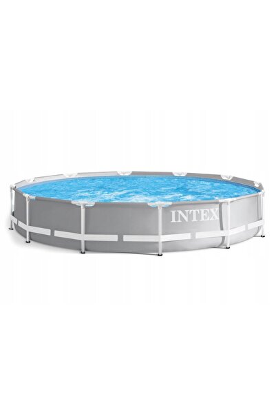 Intex Piscină de grădină cu structură Prism frame 366 x 76 cm 9in1 26712