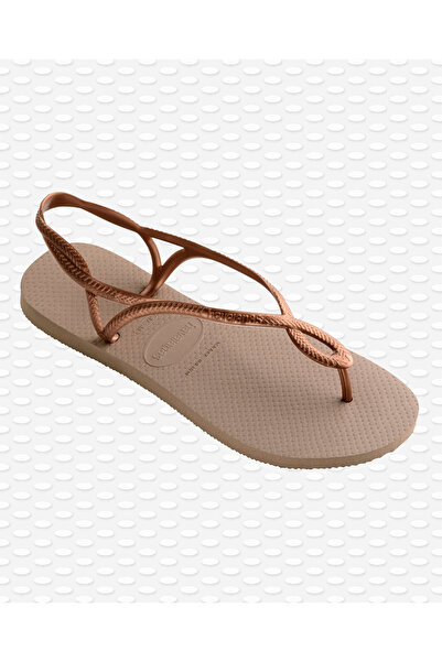 NO BRAND Sandale de damă Havaianas Luna cu toc plat, mărimea 39-40