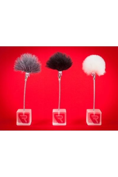 NO BRAND Rycote Ristretto Windjammer Paravânt pentru microfon lavalieră, c