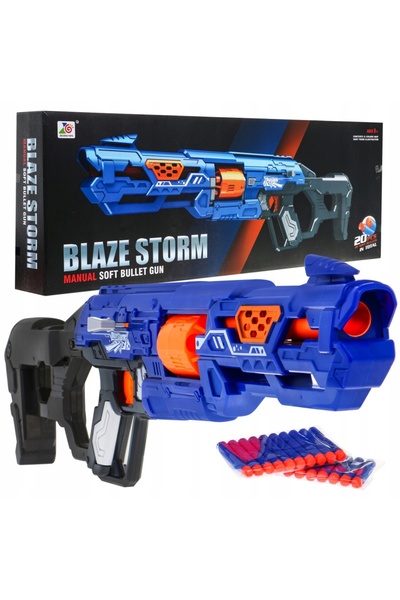 Ramiz Jucărie carabină mare pentru copii, pentru gloanțe din spumă BLAZE STORM