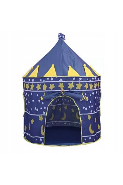 NO BRAND Cort castel palat cu stele, rotund, cu bază, pentru copii 600-29