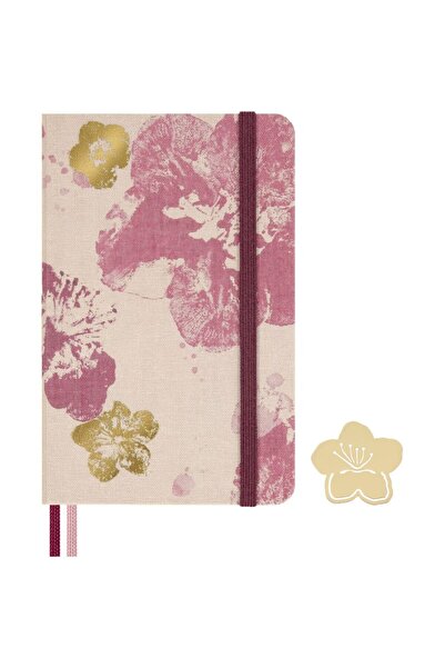 Moleskine Sakura Striped Notebook 9X14 cm Hard Cover Without Box