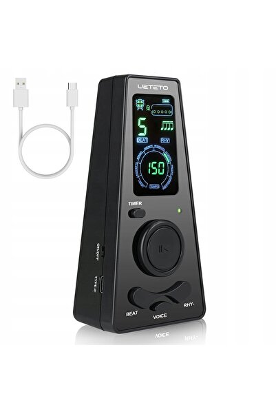 NO BRAND METRONOM DIGITAL REGLABIL CU ECRAN LCD, CU CONTROL AL VOLUMULUI ȘI A...