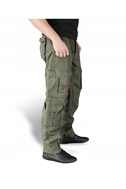 NO BRAND Pantaloni tactici de luptă pentru bărbați SURPLUS AIRBORNE Slimmy OL...