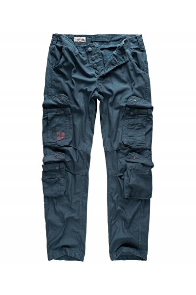 NO BRAND Pantaloni bărbați tactici de luptă, surplus aeropurtat, slim, albast...