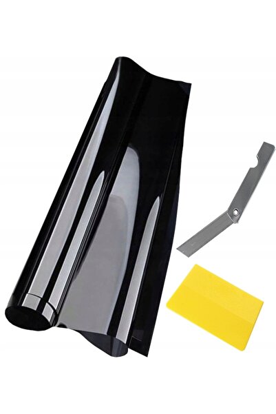 DUNLOP Folie auto pentru geamuri 76 x 300cm NEGRU REZISTENTĂ