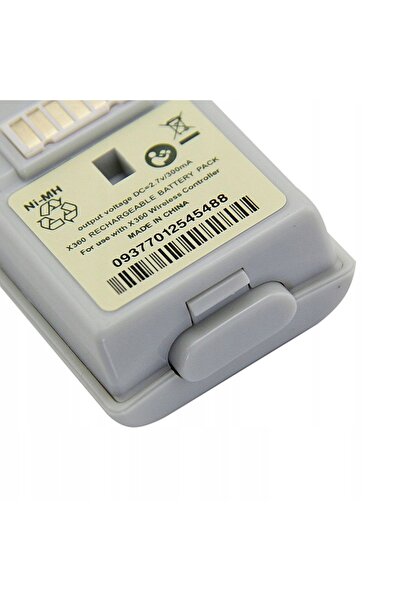 INFINITY Acumulator 4800 mAh Play And Charge pentru Xbox 360 Negru