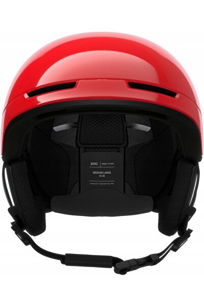 Poc casca de schi obex pure red