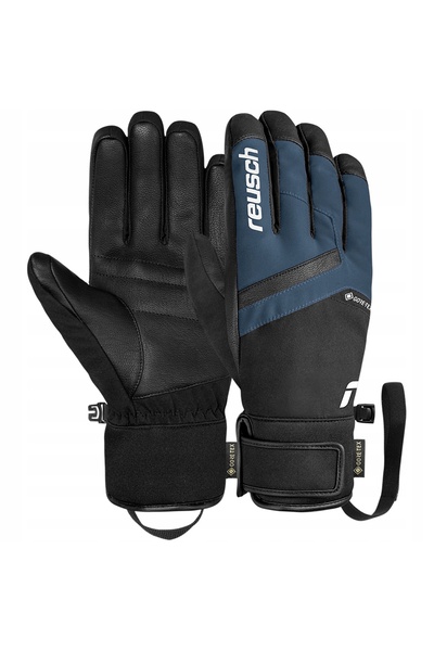 Reusch Mănuși de schi Booster GORE-TEX negre