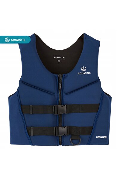 NO BRAND AQUASTIC vestă de salvare Omni 50N din neopren, albastru marin, XXS ...