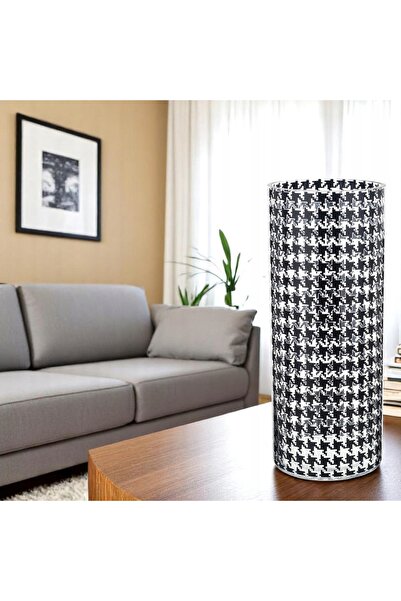 NO BRAND WAZON PENTRU FLORI DECORATIV DIN STICLĂ ELEGANT PENTRU CAMERĂ NEGRU ...