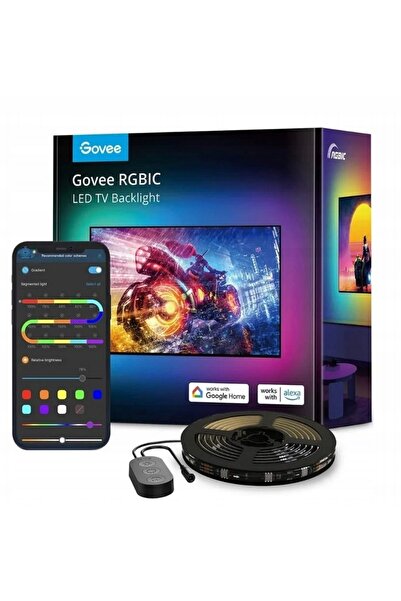 Govee Kit iluminare de fundal TV RGBIC 55-65'' Bandă LED Gaming Pro