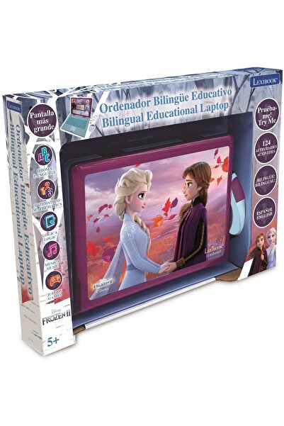 LEXIBOOK Laptop educațional Disney Frozen ukr/pol/ang
