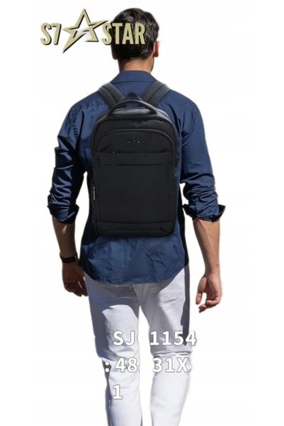 NO BRAND Rucsac bărbătesc de afaceri, urban, pentru laptop, negru, rucsac de ...