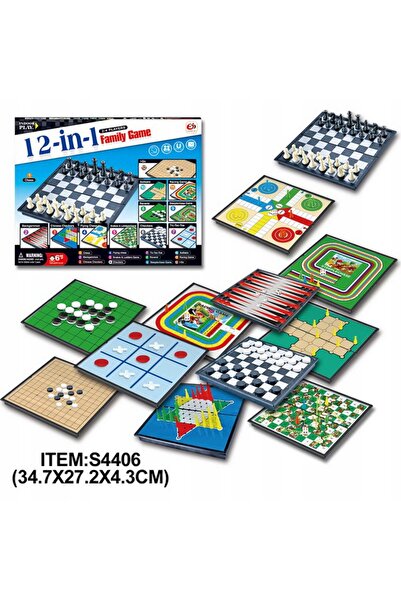 NO BRAND SET DE 12 JOCURI: jocuri puzzle de familie pentru copii și adulți, ș...