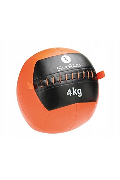 NO BRAND Minge medicală Sveltus Wall Ball 4 kg negru/roșu