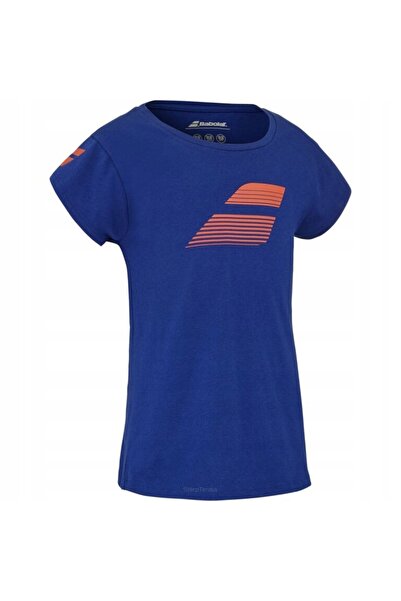 BABOLAT Tricou copii sport bumbac Jr albastru sodalit 12-14 ani