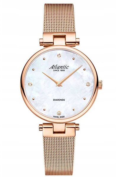 Atlantic Ceas de damă Eleganță Ediția Regală cu Diamante