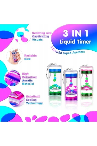 NO BRAND 3 BUCĂȚI CEASURI CU NISIP SENZORICE - RELAXARE ȘI DECOR PENTRU CASĂ ...