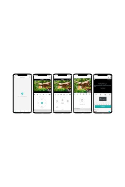 NO BRAND Cameră IP wireless Wi-Fi de exterior, rotativă, cu zoom 4X, 4K Ultra...