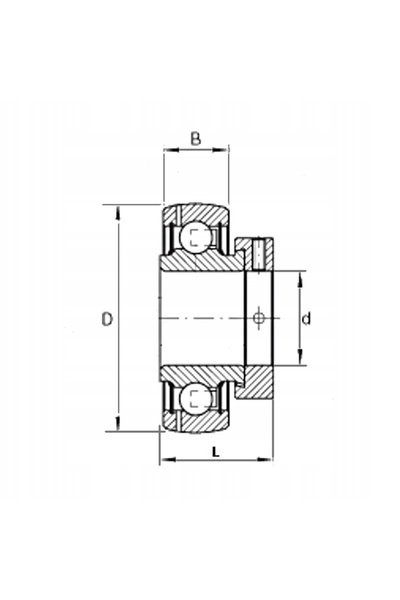 NO BRAND Rulment autocompensator GRAE17-XL-NPP-B - INA / D203 17x40x28