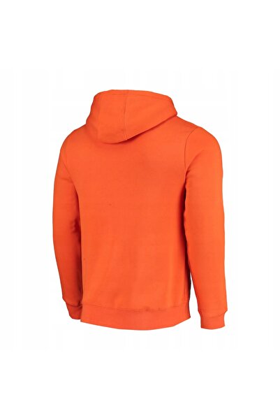 NO BRAND GENLOG ORANGE SPORTS HOODED SWEATSHIRT-XL
