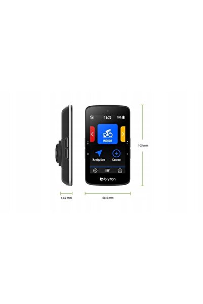 NO BRAND Ciclocomputer wireless BRYTON RIDER S800E