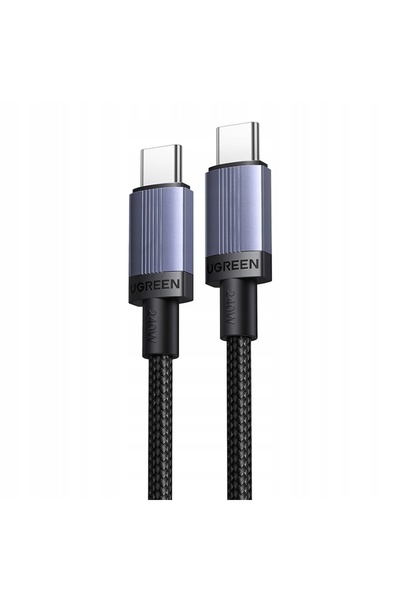 NO BRAND UGREEN CABLU USB-C 100W 5A 3M NEGRU PD 3.0 LAPTOP SMARTPHONE TABLETĂ