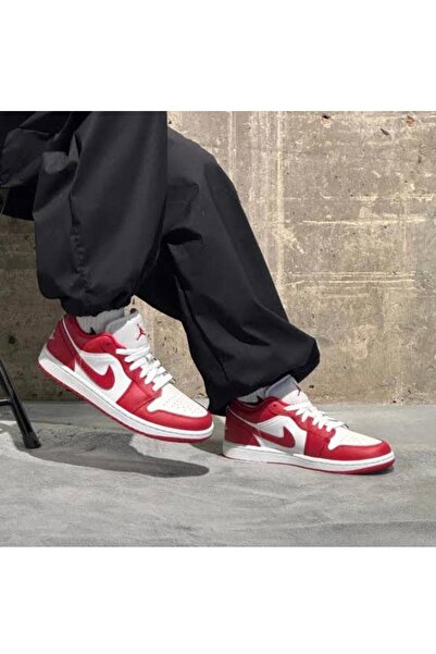 Nike Air Jordan 1 Low Leather Sneaker Erkek Spor Ayakkabı ( SPORTİKS ) 558-166