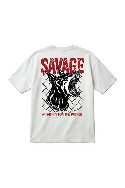 barsdepo Oversize Vintage Printed Premium Unisex T-Shirt