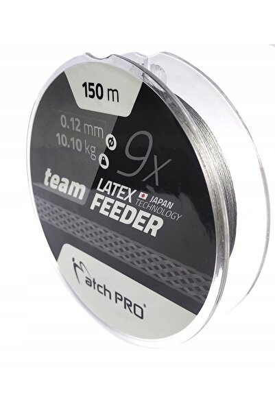 NO BRAND Plecionka Feeder Latex 9x 0,12mm 150m Match Pro