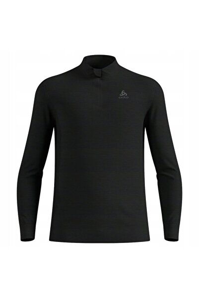 Odlo Bluză termică Merino 200 BL Top cu guler înalt și jumătate de fermoar - ...