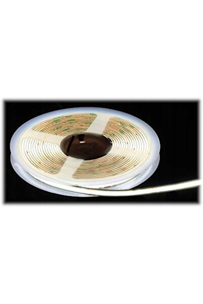 NO BRAND Bandă LED COB profesională 8W 6500K 24V 5m pentru iluminat interior