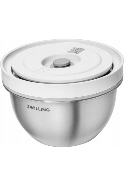 ZWILLING FRESH & SAVE Bol din oțel inoxidabil cu capac 350 ml, argintiu
