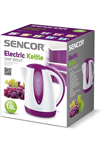 Sencor Fierbător electric SWK 1815VT 2000 W mov 1.8L