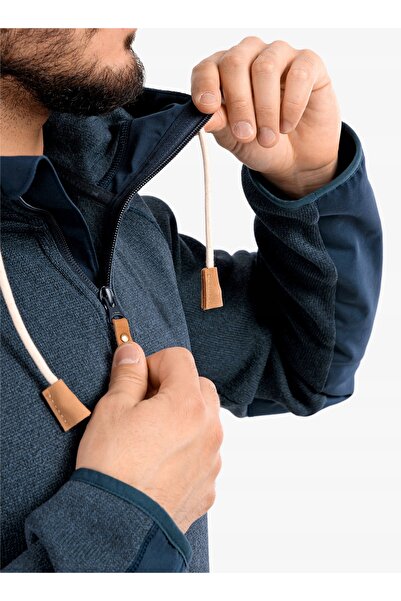 Fjällräven Hanorac din fleece Fjallraven Ovik - bleumarin S