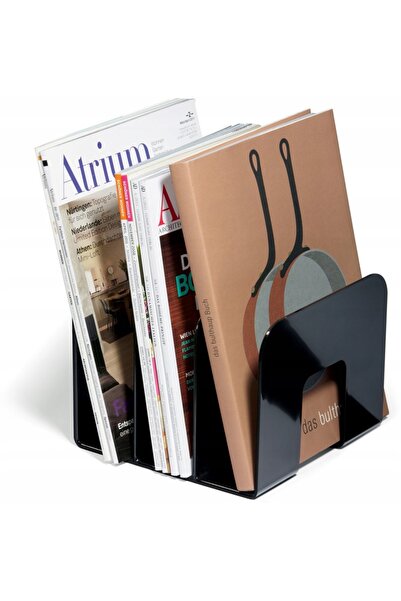 Durable Suport pentru cărți, organizator de cataloage, negru