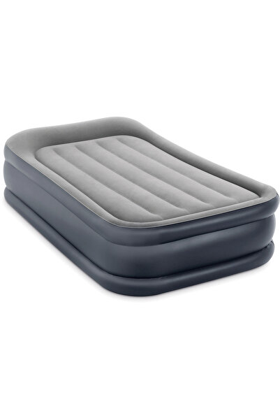 Intex Φουσκωτό Στρώμα Ύπνου Deluxe Pillow Rest Raised Twin