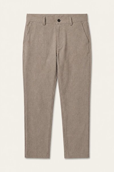 DeFacto Tailored Fit Straight Leg All-Directional Stretch Soft Pocket Trouser...
