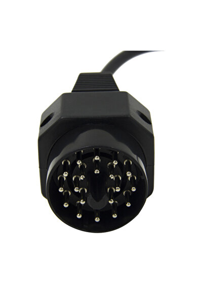 NO BRAND ADAPTOR OBD-II BMW ROTUND, de ex. pentru cablul KDCAN INPA