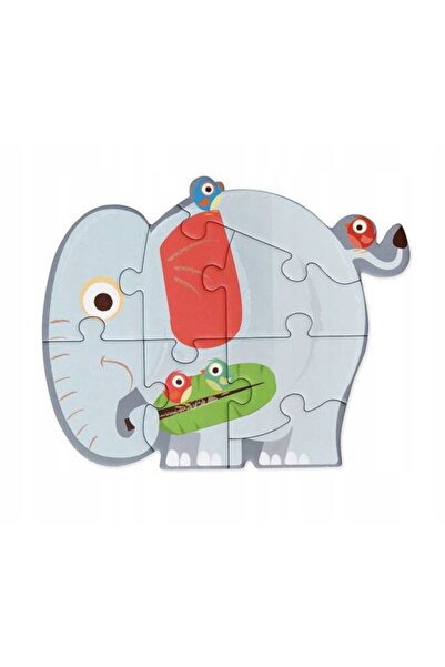 NO BRAND Scratch: primul puzzle Safari