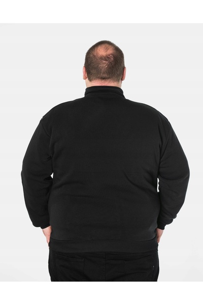 NO BRAND Hanorac sport călduros pentru bărbați, cu nasturi, 2502-02, mărimea 6XL