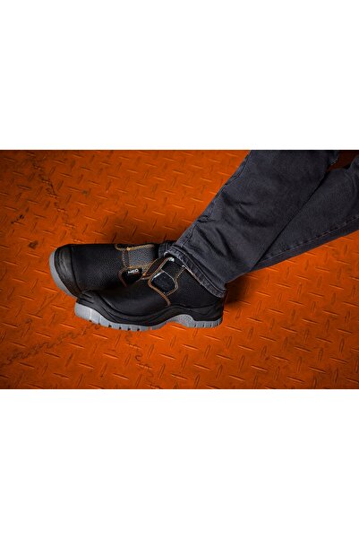 NEO Tools S1 FO sandale din piele, cu bombeu metalic, mărimea 45