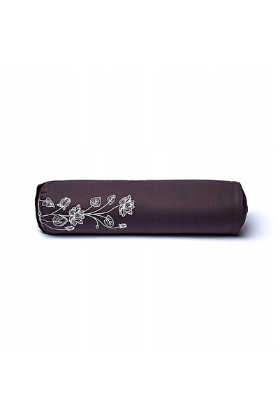 NO BRAND Rolă de yoga 60cm din bumbac organic cu coji de quinoa - Lotos