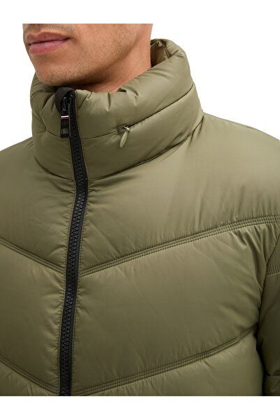 NO BRAND Geacă tip puffer Tom Tailor, pliabilă, r. S, verde jungle soil, pent...