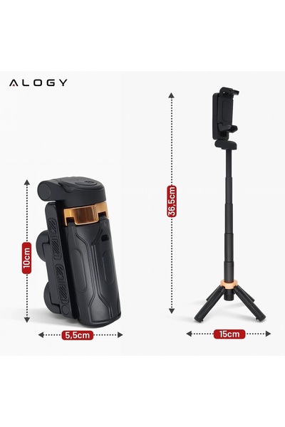 NO BRAND Selfie Stick Mini Trepied stabil, compact, ușor. Selfie Stick și Tre...